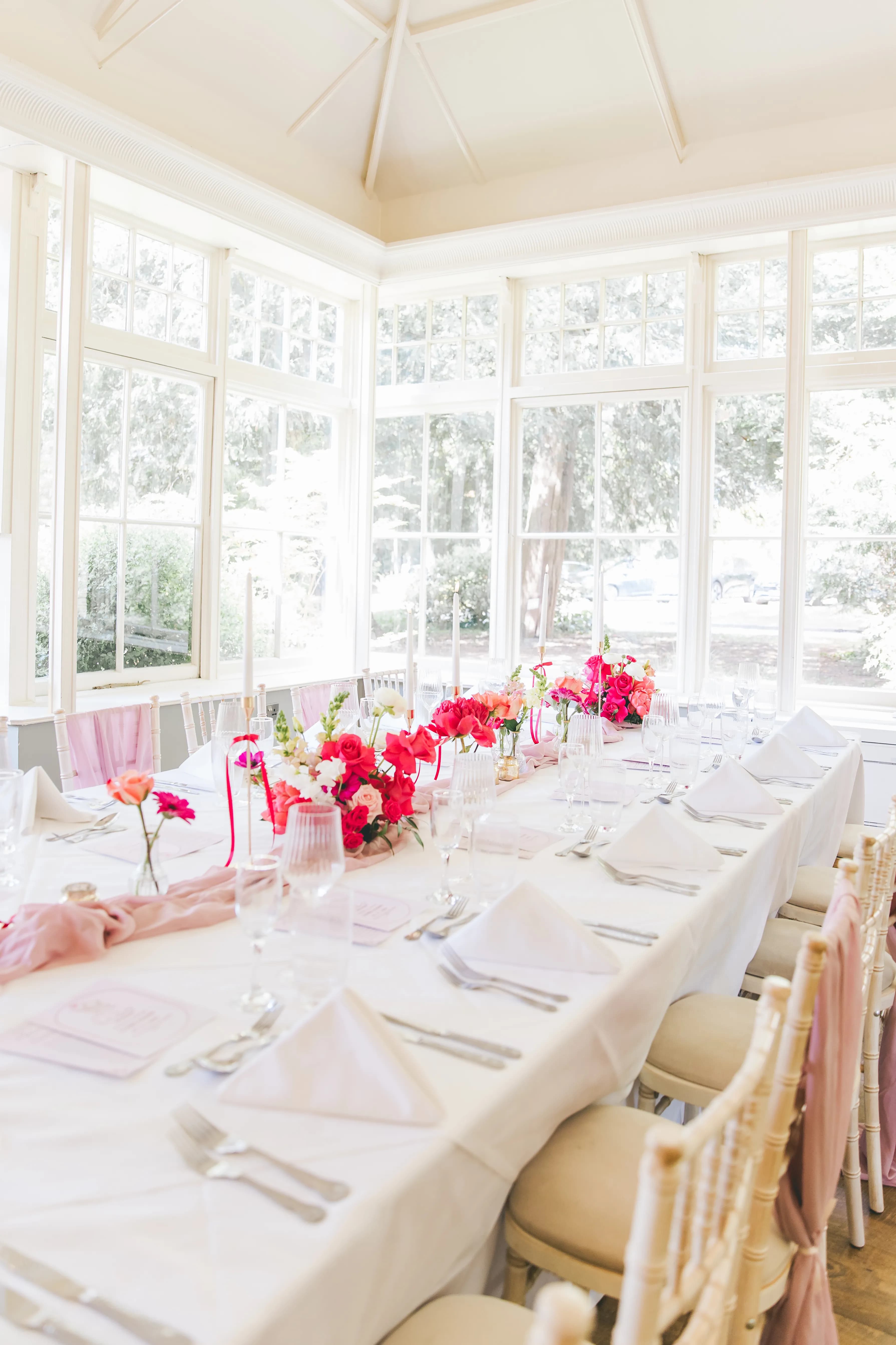 Anniversary venue at Woodland Manor Hotel