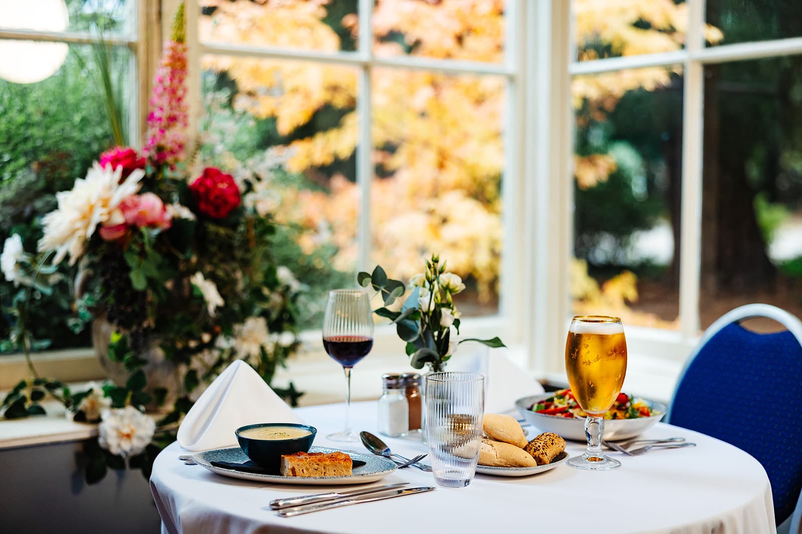 Woodland Manor Hotel dining room